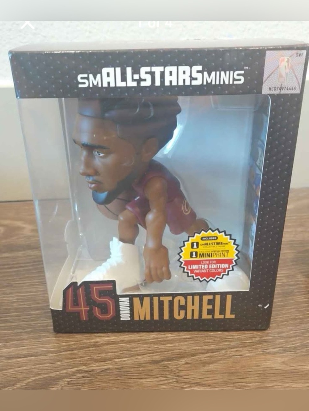 Donovan Mitchell Figure/ NBA SmallStarts/ Cleveland Cavaliers/6inch/new.